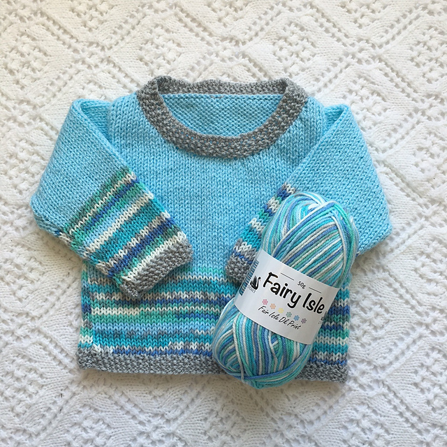 Fairy Isle Moss Sweater