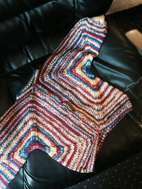 Double Hexagon Baby Sweater