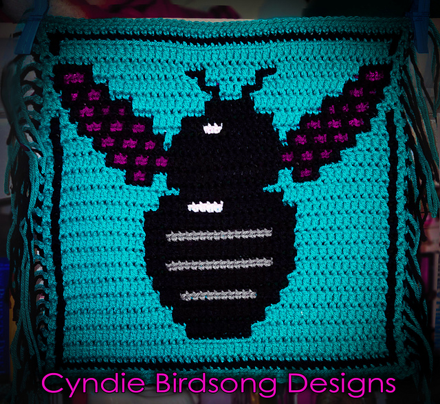 Chonky Bumble Bee - mosaic square
