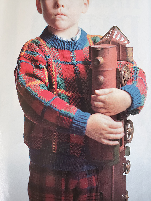 #21 Child's Plaid Pullover