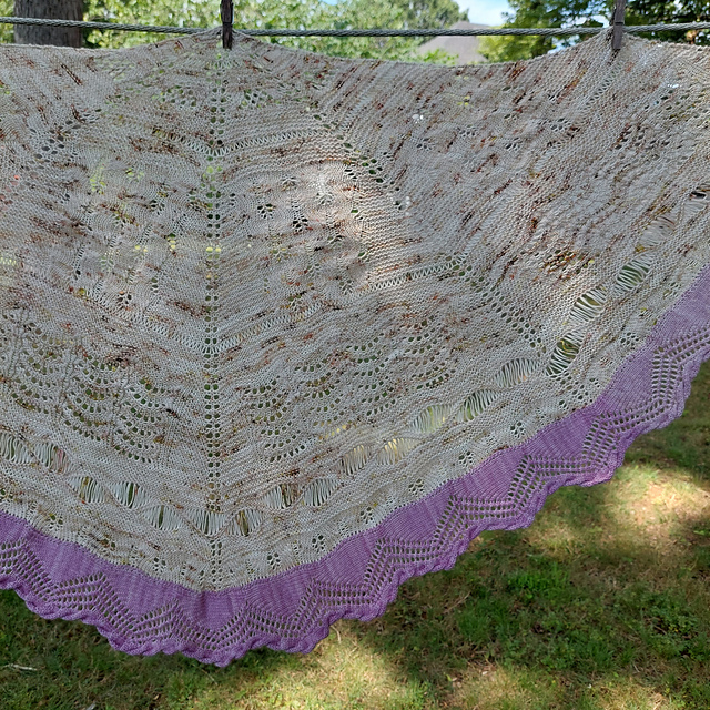 Wave Array Shawl