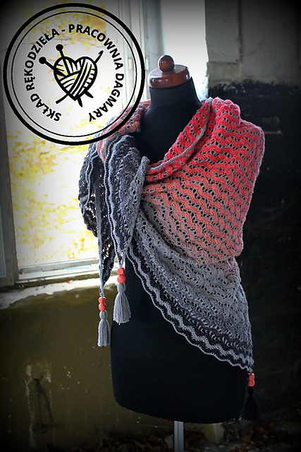 Sine Wave Shawl