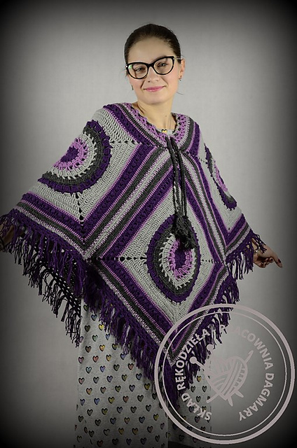 Traffic Circle Poncho