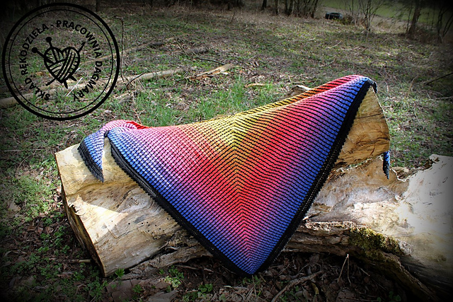 Magic Glass Shawl