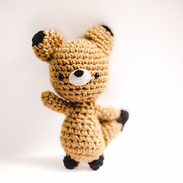 Brown Fox Amigurumi