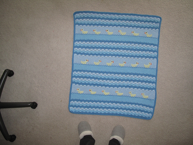 Ducks in a Row Blanket