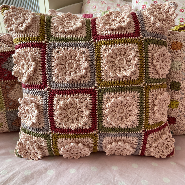 Pink Lace Pillow