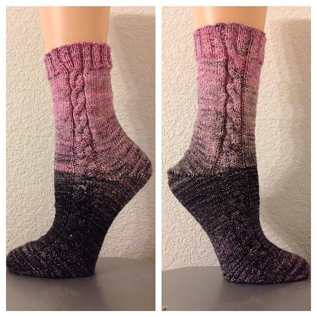Mostly a Cabled Sock