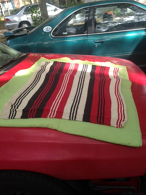 Stripe Throw