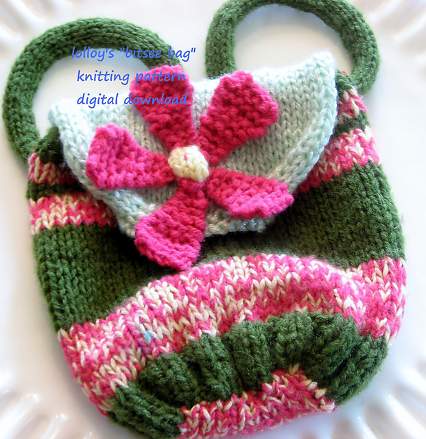 lolly's windmill flower bitsee bag