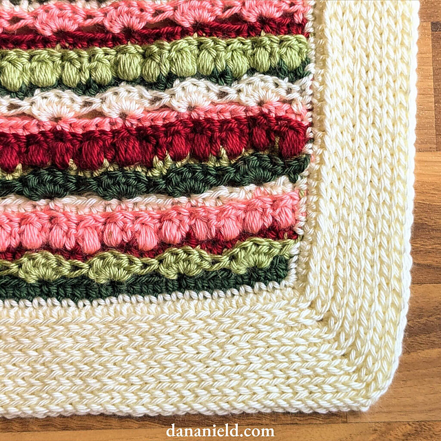 Shell Border Bonnie Barker Shell Stitch Baby Blanket Bonnie Barker