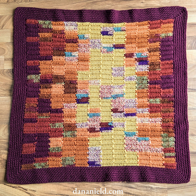 Perfectly Patchy Temperature Baby Blanket