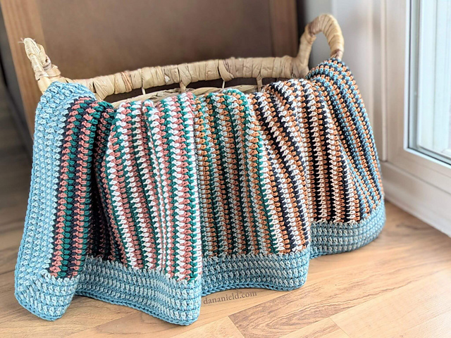 Evergreen Ridge Crochet Baby Blanket