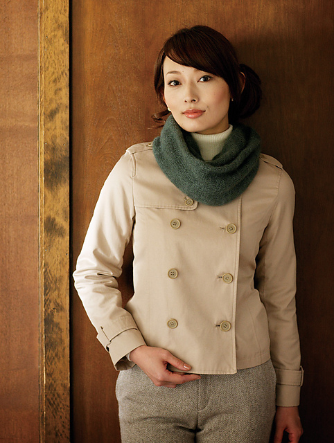 Silk Rosa Cowl
