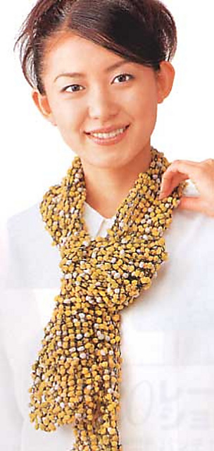 22-27 Paper Lantern Mini Shawl