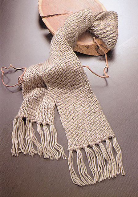 22-23-43 Ribbed Scarf