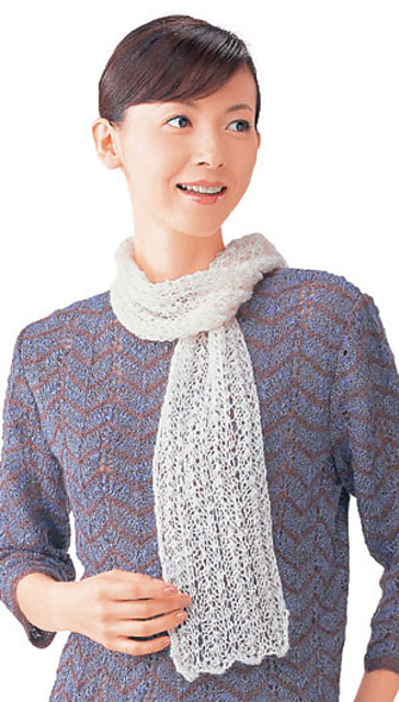23-26 Soft Mohair Mini Scarf