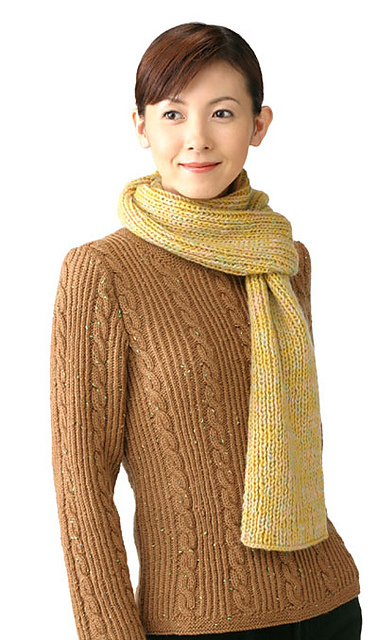 23-24-35 Ribbed Scarf