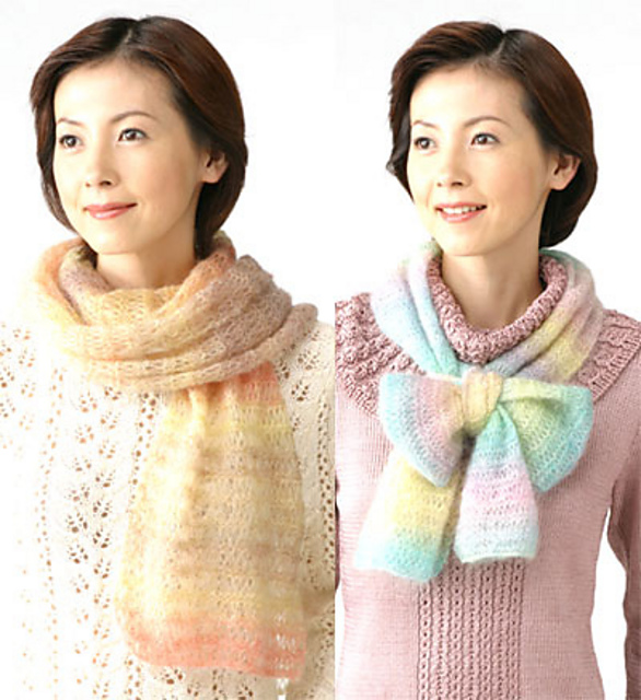 23-24-32 Drop-stitch Mini Shawl