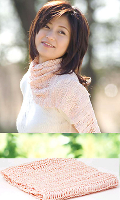 26-91-S Drop-stitch Shawl