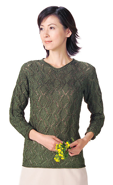24-8 Diamond Lace Pullover