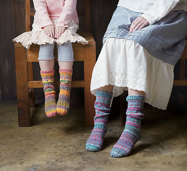 214ss-27 Stranded Socks