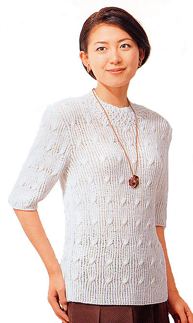 22-7 Cabled Sweater