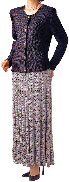 99-20-2 Tunisian Crochet Suit