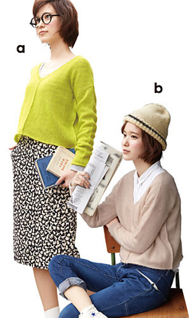 214a-07 Sweater Centered by a Line