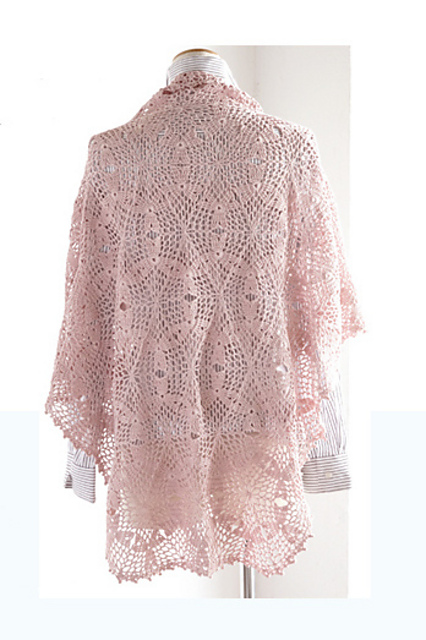 641tms Triangle Motif Shawl