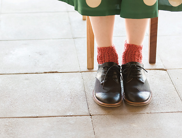 215ss-22 Ankle-length Socks (Red)