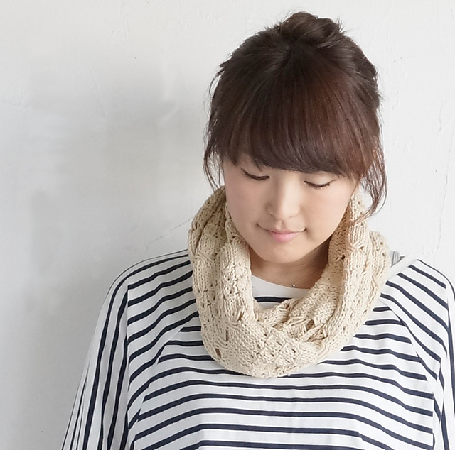 FG756snood Basic Natural Snood