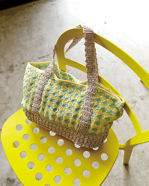 215s-13 Material Pattern Tote