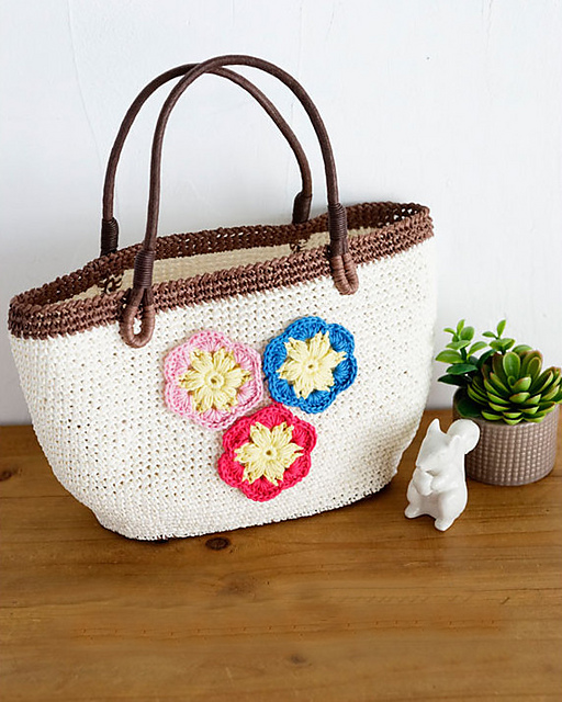 612fmbag Flower Motif Bag