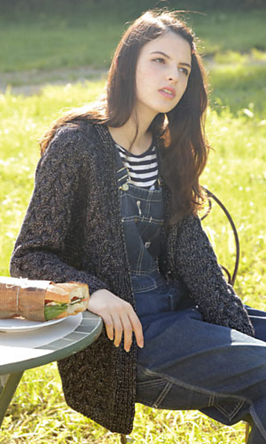215aw-01 Loose Cardigan