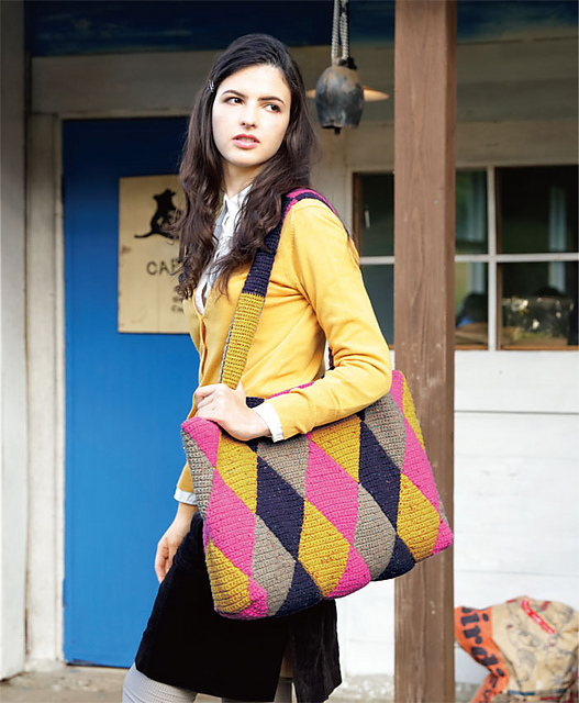 215aw-16 Rhombus Design Bag