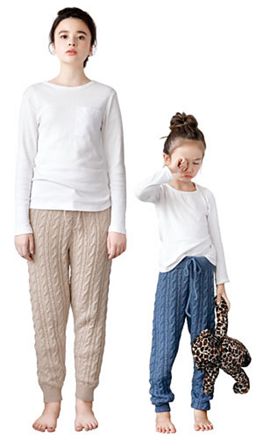 215w-06 Aran Knit Pants