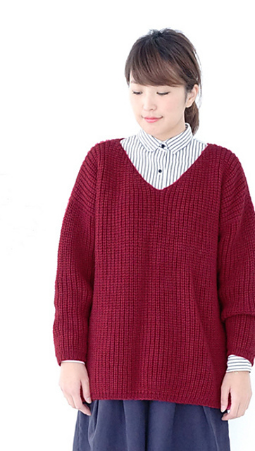 1203dss Drop Shoulder Sweater