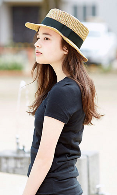216ss-28 Straw Top Hat