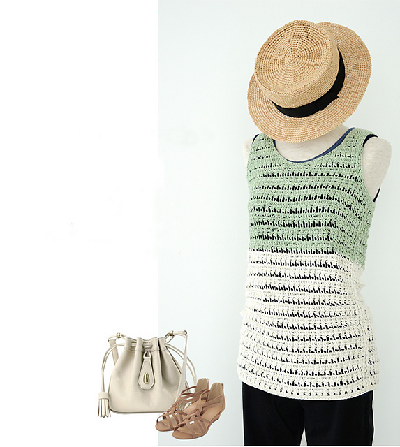 580at Back Cross Tanktop