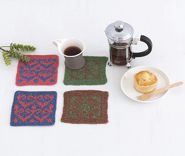 tricot8-6 Coasters