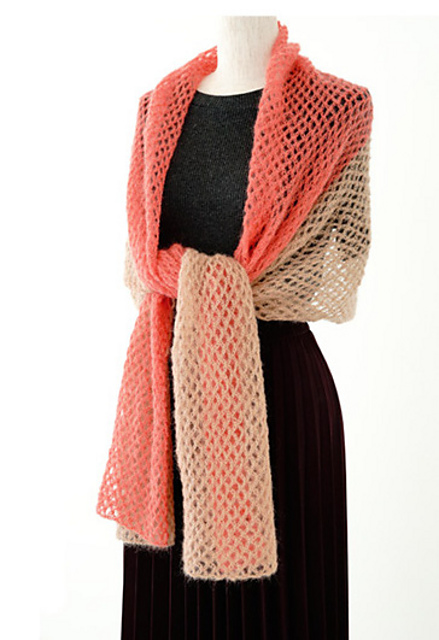 651shawl Bicolor Shawl