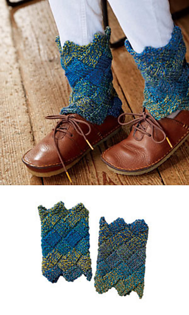 216aw-12 Yuyake Legwarmers