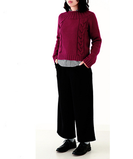 1218sweater Bottleneck Sweater