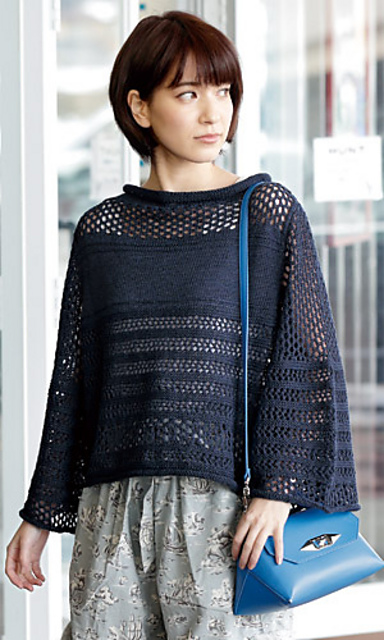 217ss-03 Wide Sleeve Sweater