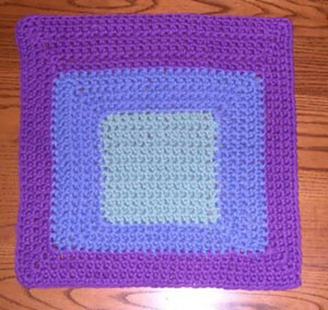 Bauhaus Washcloth (Crochet)