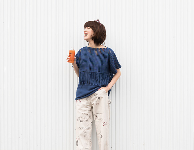 217s-01 Layered Bohemian Capelet
