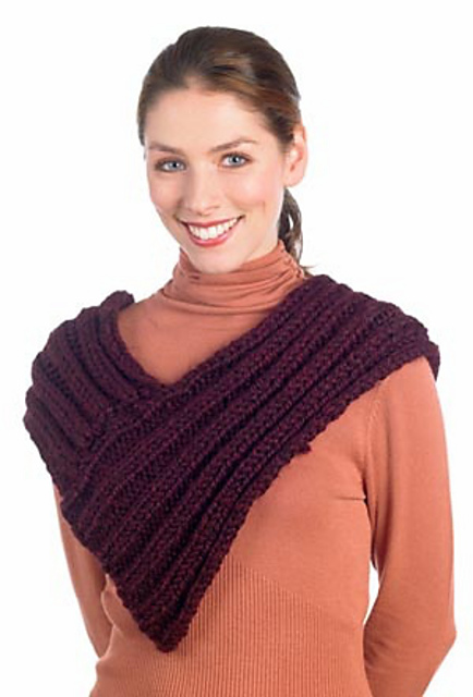 Chunky Rib Scarf