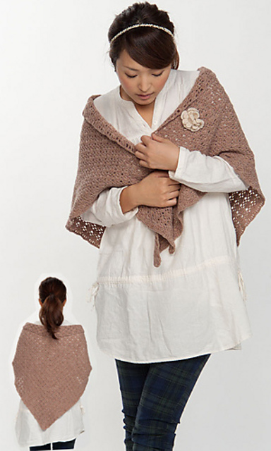 210-211-34 Triangle Shawl