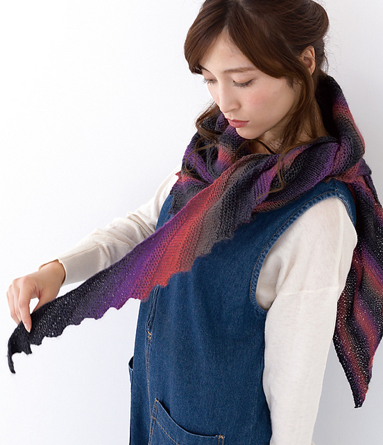 tricot12-6 Merisilk Shawl
